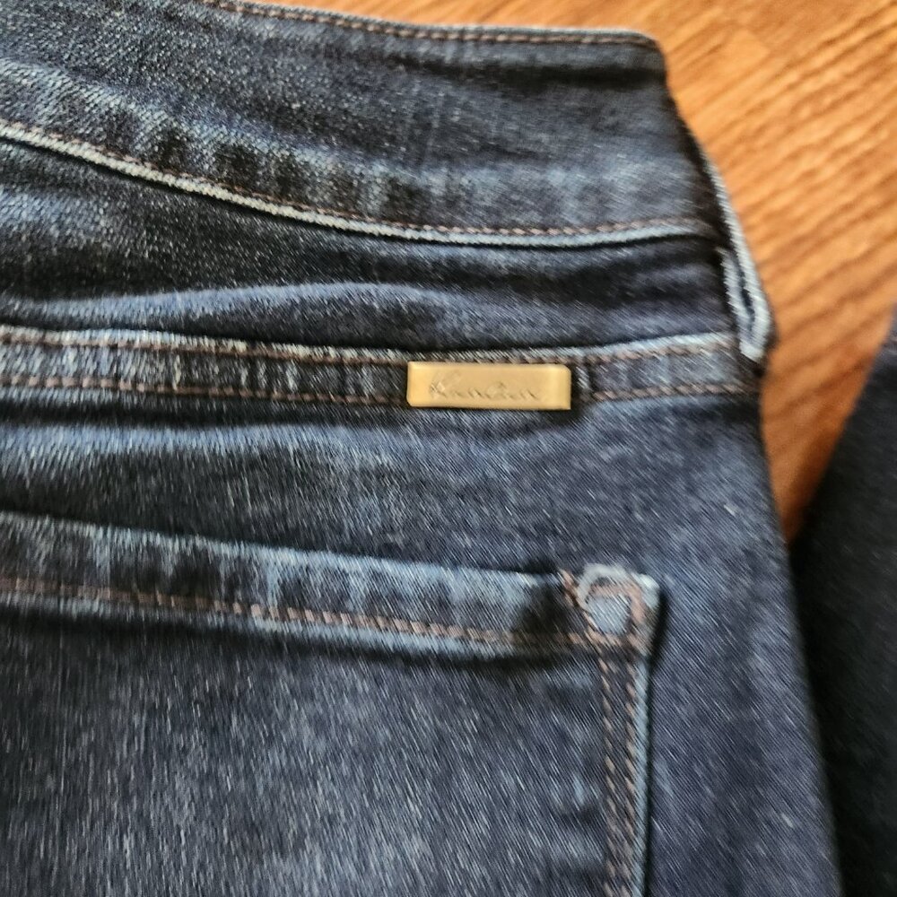 KanCan Mid-Rise Split Hem Ankle Skinny - Picture 6 of 7